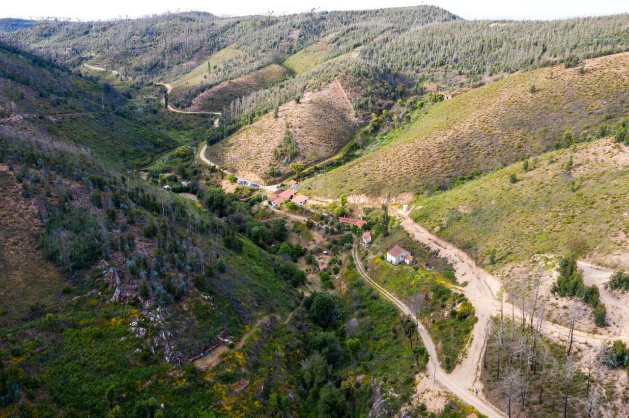 Giant Canvas Rental Tent Agro-Turismo Quinta Da Fonte Figueiro Dos Vinhos Dış mekan fotoğraf